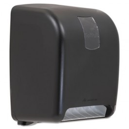 Towel Dispenser, 9 3/4"x16"x12", Black