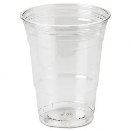 Clear Plastic PETE Cups, Cold, 16 oz, WiseSize Packs
