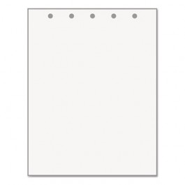 Office Paper, 5-Hole Top-Punched, 8 1/2 x 11, 20-lb