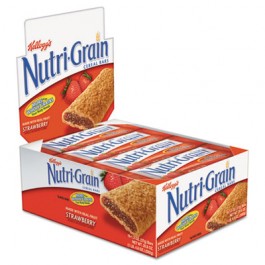 Nutri-Grain Cereal Bars, Strawberry, Indv Wrapped 1.3oz Bar, 16 Bars/Box