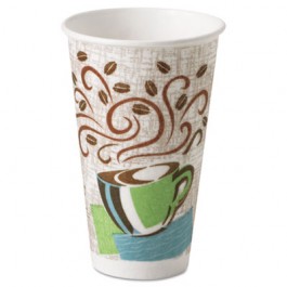 PerfecTouch Hot Cups, 16 oz, Coffee Haze Design, 500/Case