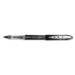 Vision Elite Roller Ball Stick Waterproof Pen, Black Ink, Super Fine