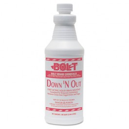 Down & Out One Shot Drain Opener, 32 oz Bottle