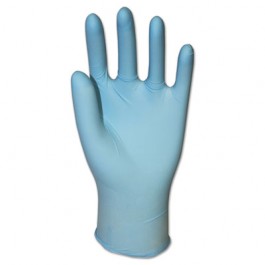 Disposable Nitrile Powder-Free Gloves, Blue, Medium