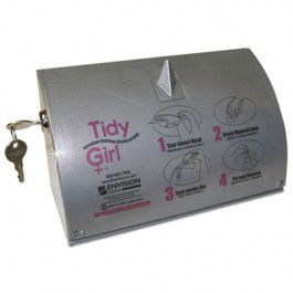Tidy Girl Bag Dispenser for Sanitary Napkin Disposal Bags, Holds One Roll