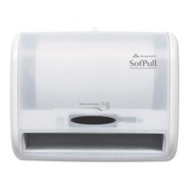 SofPull Automatic Towel Dispenser, 12 4/5 x 6 3/5 x 10 1/2, White