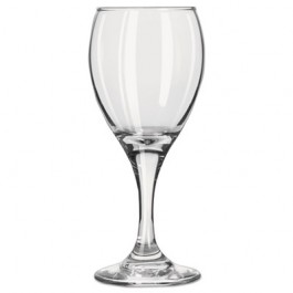 Teardrop Glass Stemware, White Wine, 6.5oz, 6 1/4" Tall