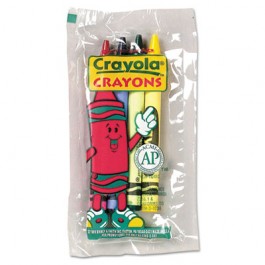 Classic Color Pack Crayons, Cello Pack, 4 Colors