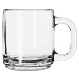 Glass Mugs & Tankards, 10 oz, Clear, Crystal Coffee Mug