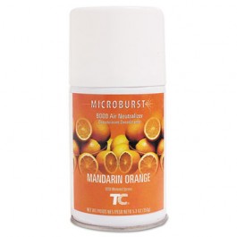 Microburst 9000 Refill, Mandarin Orange, 5.3oz, Aerosol