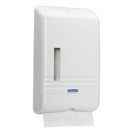 KLEENEX SLIMFOLD Towel Dispenser, 8 7/8 x 2 3/4 x 14 3/8, White