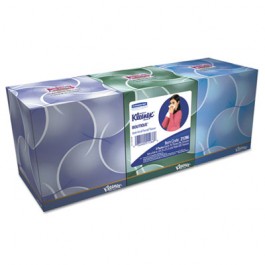 KLEENEX BOUTIQUE Anti-Viral Facial Tissue, 3Ply, POP-UP Box