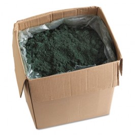 Blended Wax-Based Sweeping Compound, Green, Grit-Free, 100lb Box