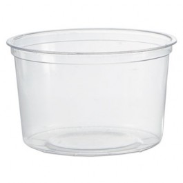Deli Containers, Clear, 16oz, 50/Pack