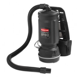 Executive Series Backpack Vacuum, 6 Qt, Black, 50ft Cord