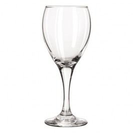 Teardrop Glass Stemware, White Wine, 8.5oz, 7 1/8" Tall
