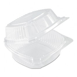 SmartLock Food Containers, Clear, 20oz, 5 3/4w x 6d x 3h