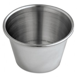 Sauce Cups, 2.5 oz, Stainless Steel