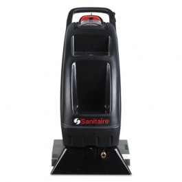 SC6095A Self-Contained Carpet Extractor, 9Gal Capacity, 50ft Cord, Black/Red