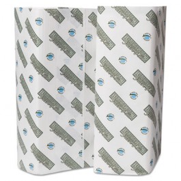 Green Plus C-Fold Towels, 10 1/8" x 13", White
