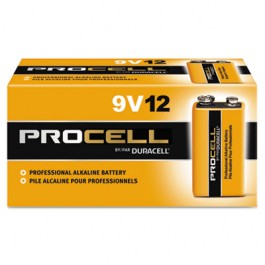 Procell Alkaline Battery, 9V