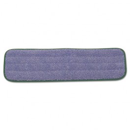 Microfiber Wet Mopping Pad, 18", Green