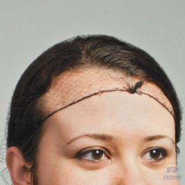 Latex-Free Hairnets, Nylon, Brown, X-Large