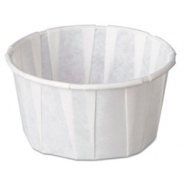 Paper Portion Cups, 4 oz., White, 250/Bag