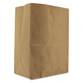 1/8 BBL 52# Paper Bag, Natural Grocery Sack, 500-Bundle