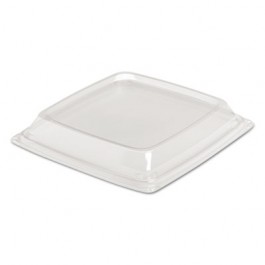 Expressions HF Container Lids, Clear, 8.98w x 8.98d x 1.18h