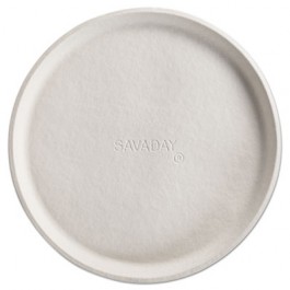 Savaday Molded Fiber Pizza Circle, Beige, 10" Diameter