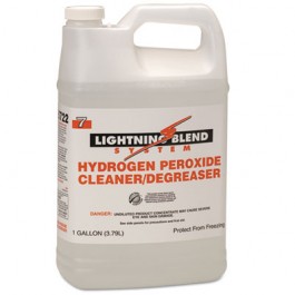Lightning Blend Hydrogen Peroxide Cleaner/Degreaser, Citrus Scent, 1 gal Bottle