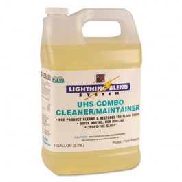 UHS Combo Floor Cleaner/Maintainer, Citrus Scent, Liquid, 1 gal. Bottle