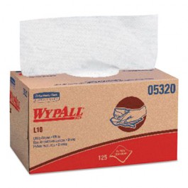 WYPALL X70 Wipers, Quarterfold, 12 1/2 x 23 1/2, White, 300/Box
