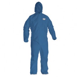 KLEENGUARD A20 Breathable Particle Protection Coveralls, XL, Blue