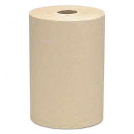 SCOTT Recycled Hard Roll Towels, Brown, 1-Ply, 8" x 800 ft