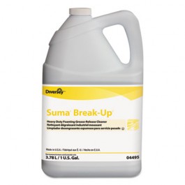 Suma Break-Up Heavy-Duty Foaming Grease-Release Cleaner, 1 gal Bottle