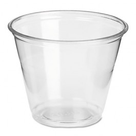 Clear Plastic PETE Cups, Cold, 9 oz, Regular Size