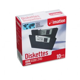 3.5" Floppy Diskettes, IBM-Formatted, DS/HD