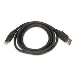 USB Cable, 6 ft, Black