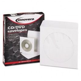 CD/DVD Envelopes, 50/Box