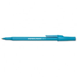 Ballpoint Stick Pen, Blue Ink, Medium, 60 per Pack