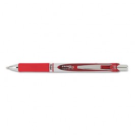 EnerGel RTX Roller Ball Retractable Gel Pen, Red Ink, Medium