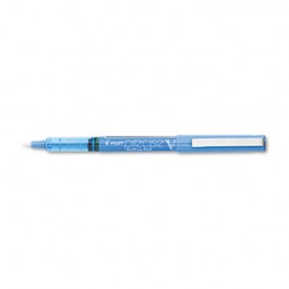 Precise V5 Roller Ball Stick Pen, Needle Pt, Blue Ink, 0.5mm Extra Fine, Dozen