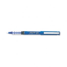 Precise V7 Roller Ball Stick Pen, Needle Pt, Blue Ink, 0.7mm Fine, Dozen