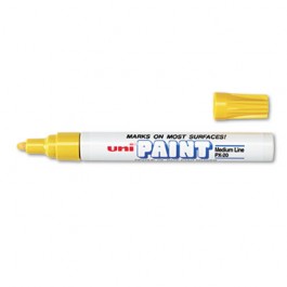 uni-Paint Marker, Medium Point, Yellow