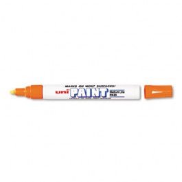 uni-Paint Marker, Medium Point, Orange