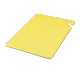 Cut-N-Carry Color Cutting Board, Plastic, 20w x 15d x 1/2h, Yellow