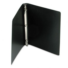 ACCOHIDE Poly Ring Binder With 23-Pt. Cover, 1/2" Capacity, Black