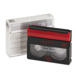 Premium Grade DVC Camcorder Videotape Cassette, 60 Minutes